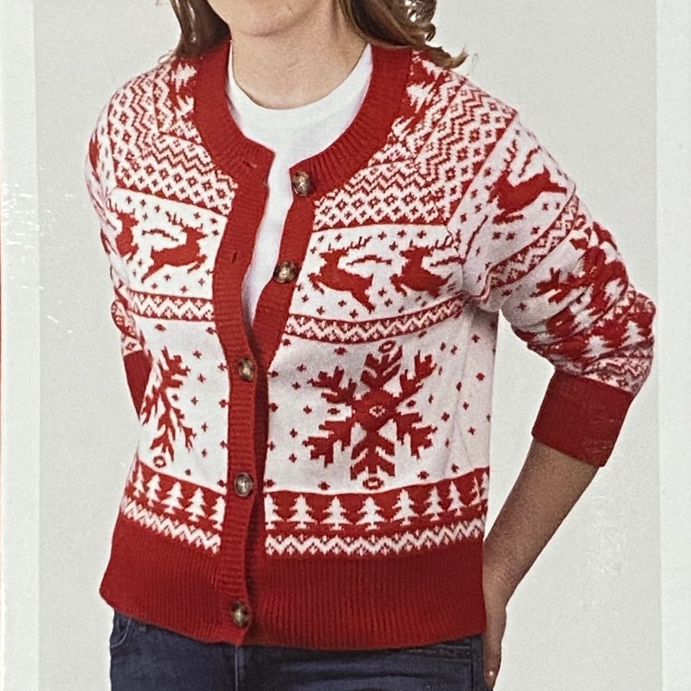 December 25th Women's Christmas Cardigan Not So Ugly Christmas Sweater